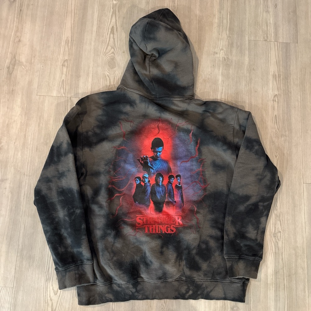 H&M Black Stranger Things Hoodie